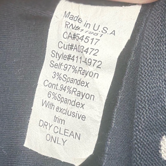 Bailey 44 Black and White Polka Dot Midi Dress - Picture 4 of 4